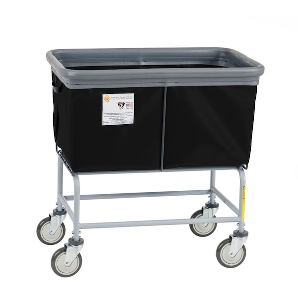 Elevated Basket Truck, Vinyl, Bumper, 4 Bushel, Black